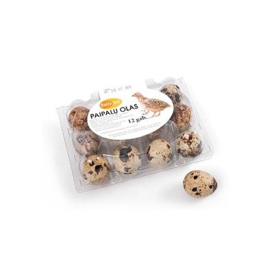 Quail eggs, 12 pcs